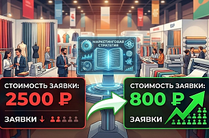 Как мы снизили стоимость заявки с 2500 до 800 ₽ и увеличили количество заявок в 2 раза для B2B-выставки в сфере лёгкой промышленности