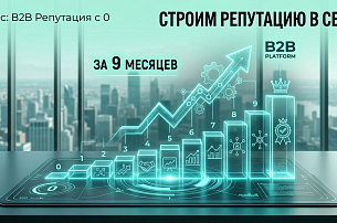 Как мы выстроили онлайн-репутацию с нуля для B2B-платформы за 9 месяцев